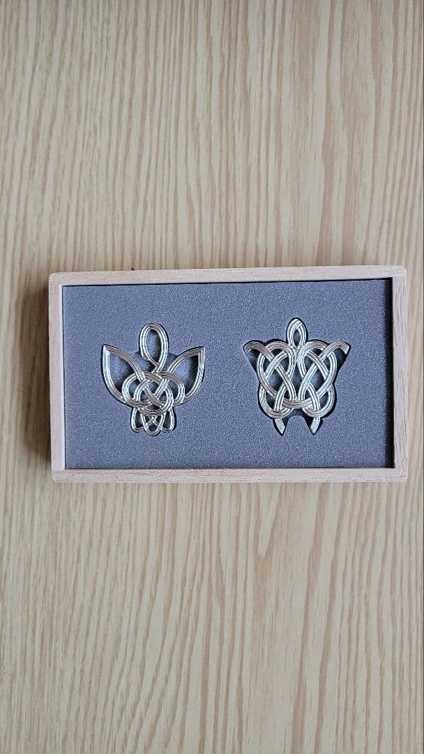 【新品】能作 そろり花瓶 Lサイズ&箸置 鶴亀セット