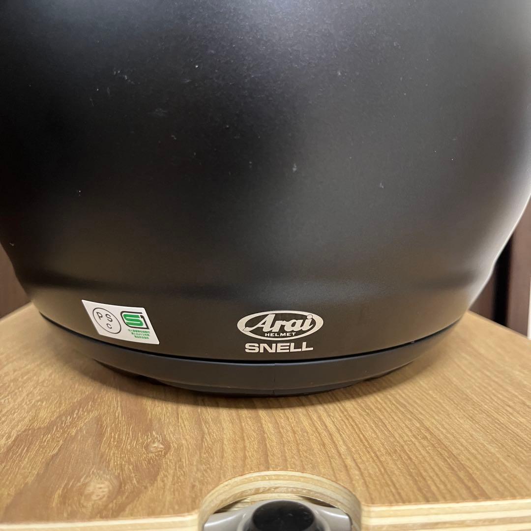 美品 Arai フルフェイス スモークシールド付 Sサイズ