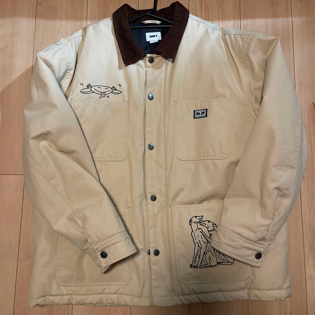 ジャケット・アウター Obey Friendly Jacket