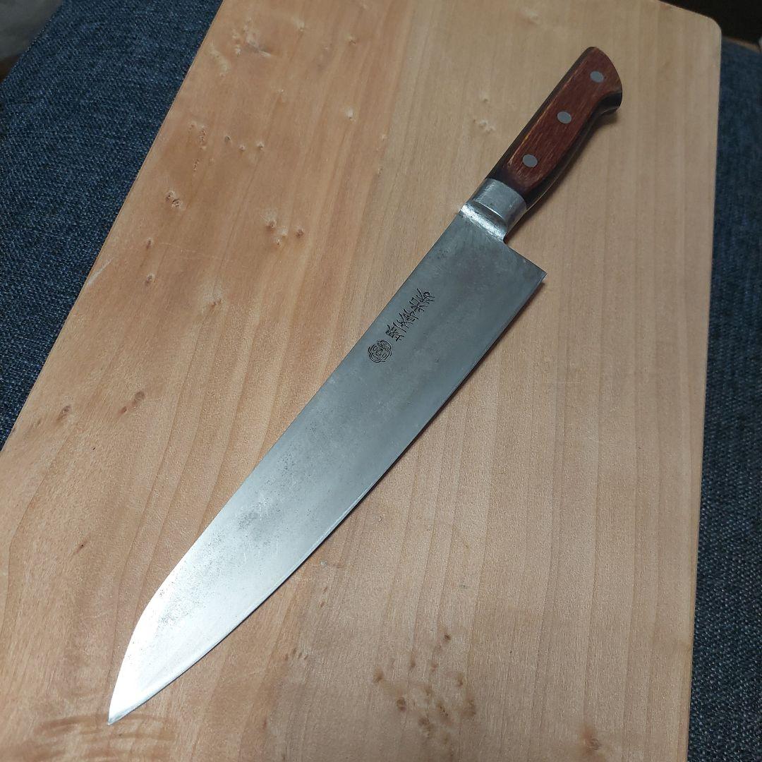 す*画様 堺一文字光秀　安来鋼本打焼　８寸