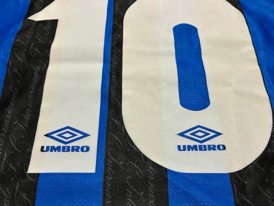【正規品】UMBRO1997-1998 インテル10: RONALD サイズXL