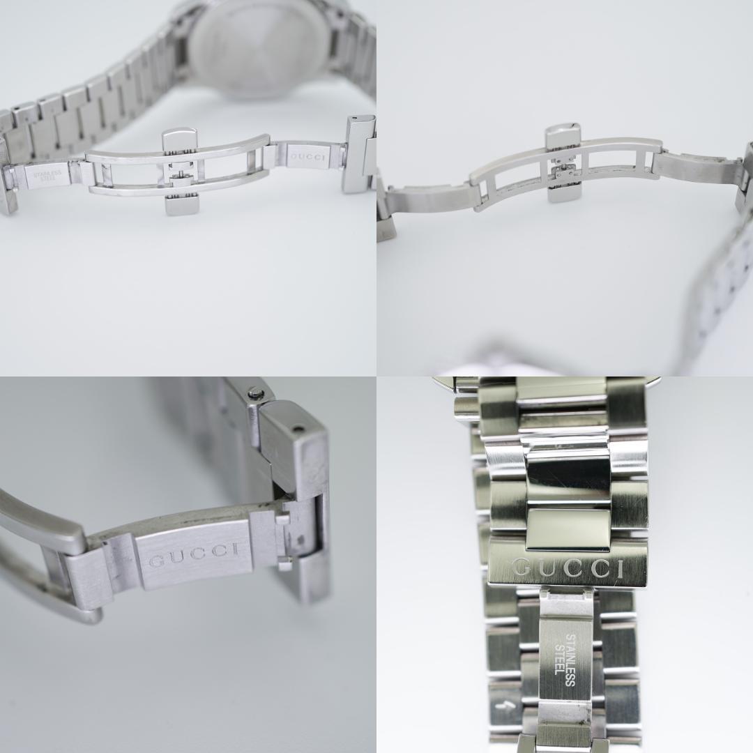 【稼働】GUCCI 126.4 Gタイムレス メンズ ネイビー文字盤 腕時計