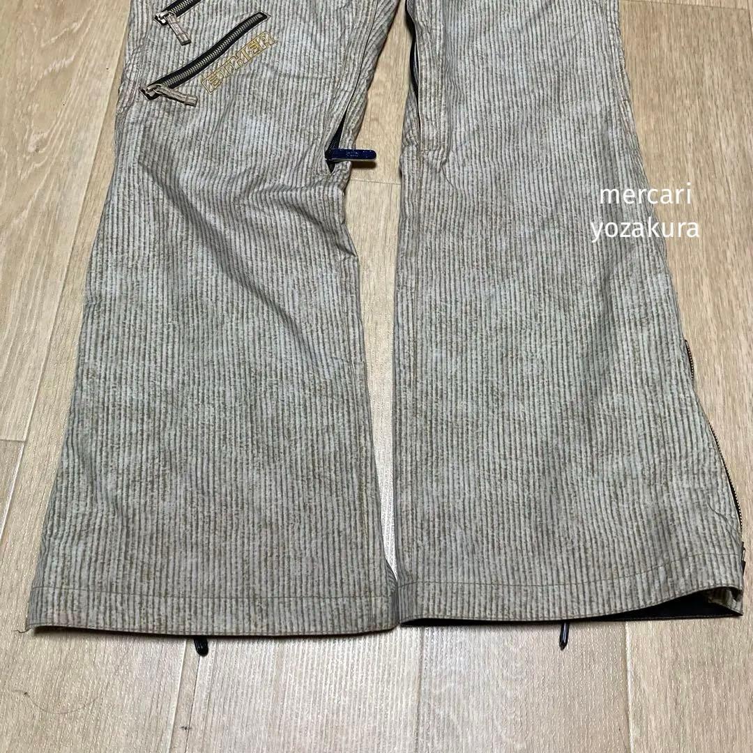 美品 ETHER エター M スノーボードウェア上下 COMPASS