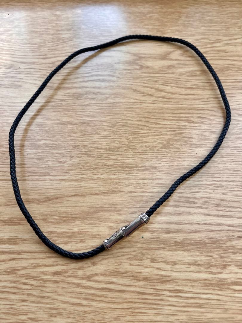 定価11万円John Hardyバンブーブレスレット　60cm マグネット留め