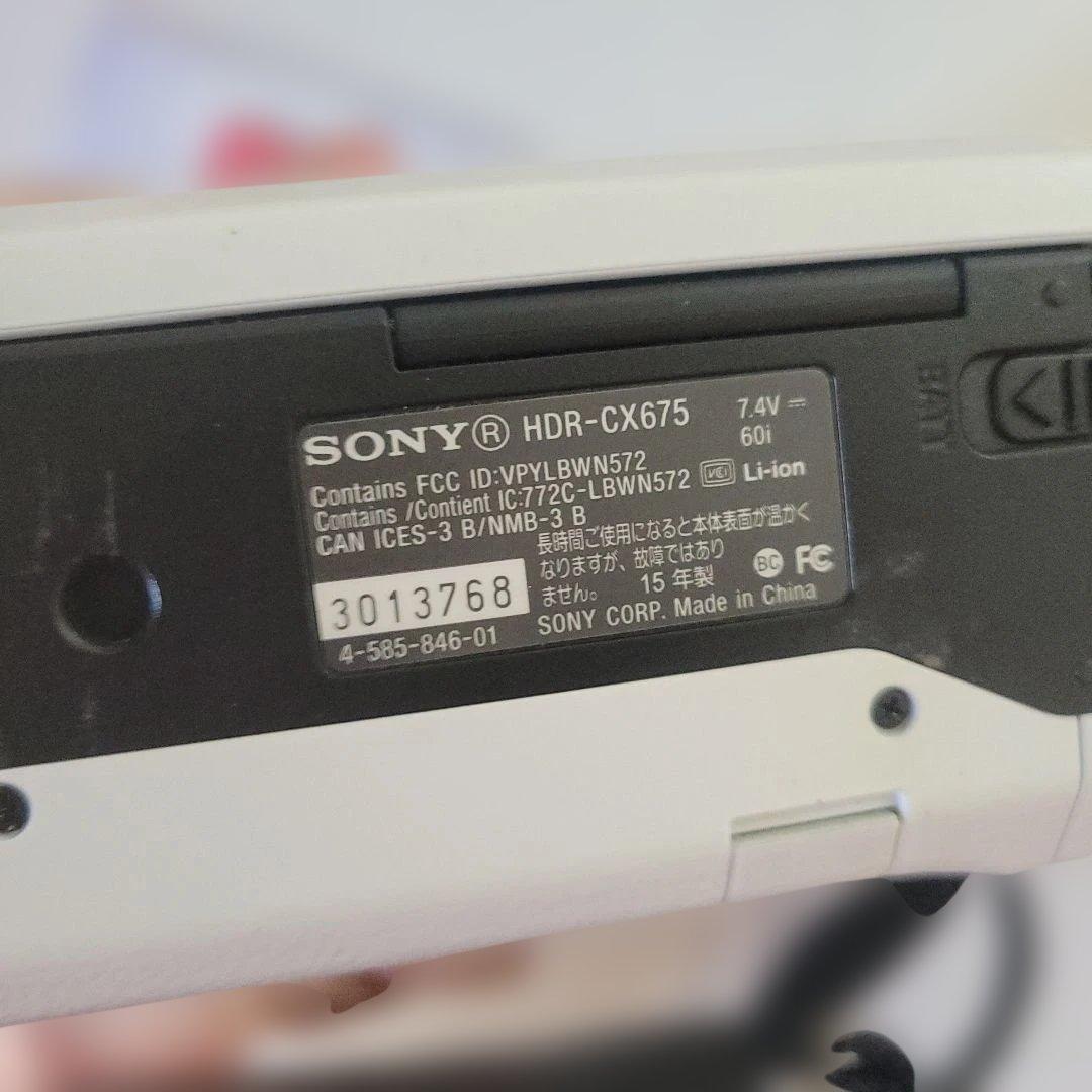 SONY デジタルHDビデオカメラレコーダー HDR-CX675