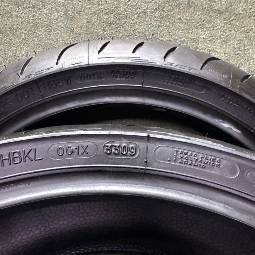 MICHELIN POWER 120/70ZR17・190/55ZR17 未走行
