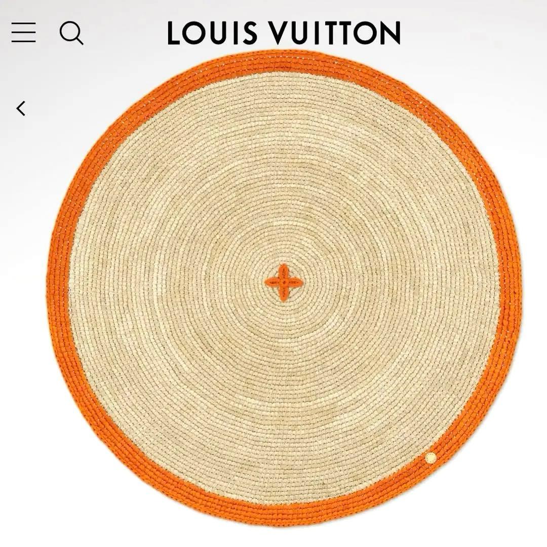 【新品未使用】Louis Vuitton 円形ランチョンマット