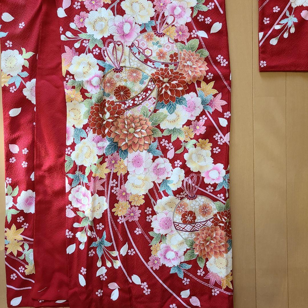 【159cm着画あります】丸昌★赤振袖セット