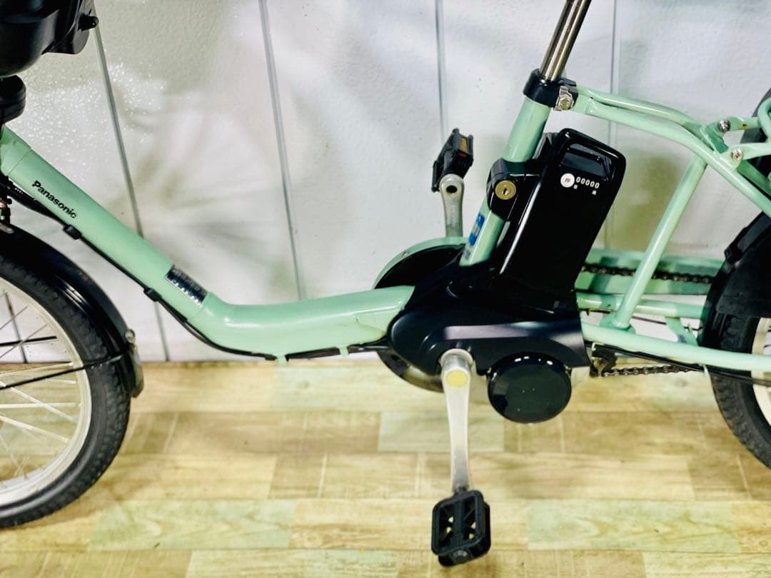 2723パナソニック12アンペア　3人乗り対応子供乗せ　電動アシスト自転車