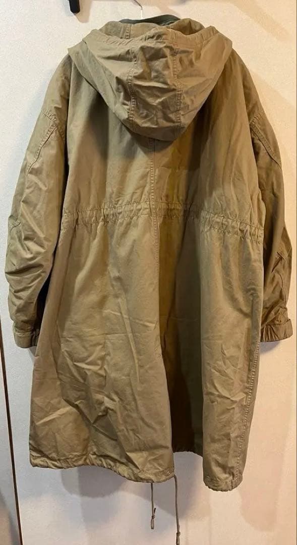 niko and...ライナーセットスタンドコート　キャメルM