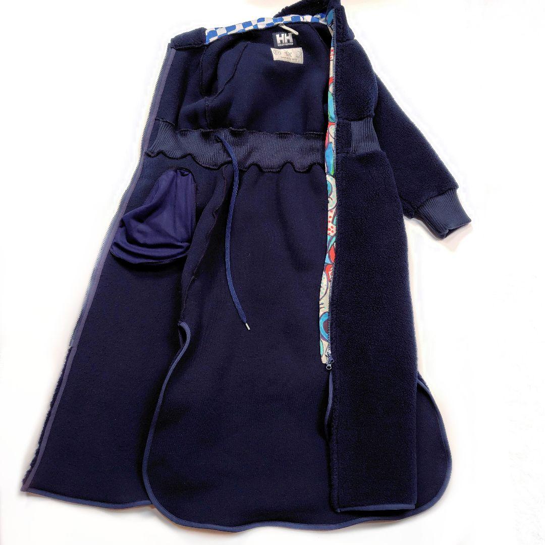 希少 ツモリチサト × ヘリーハンセン TCファイバーパイルコート 2 濃紺