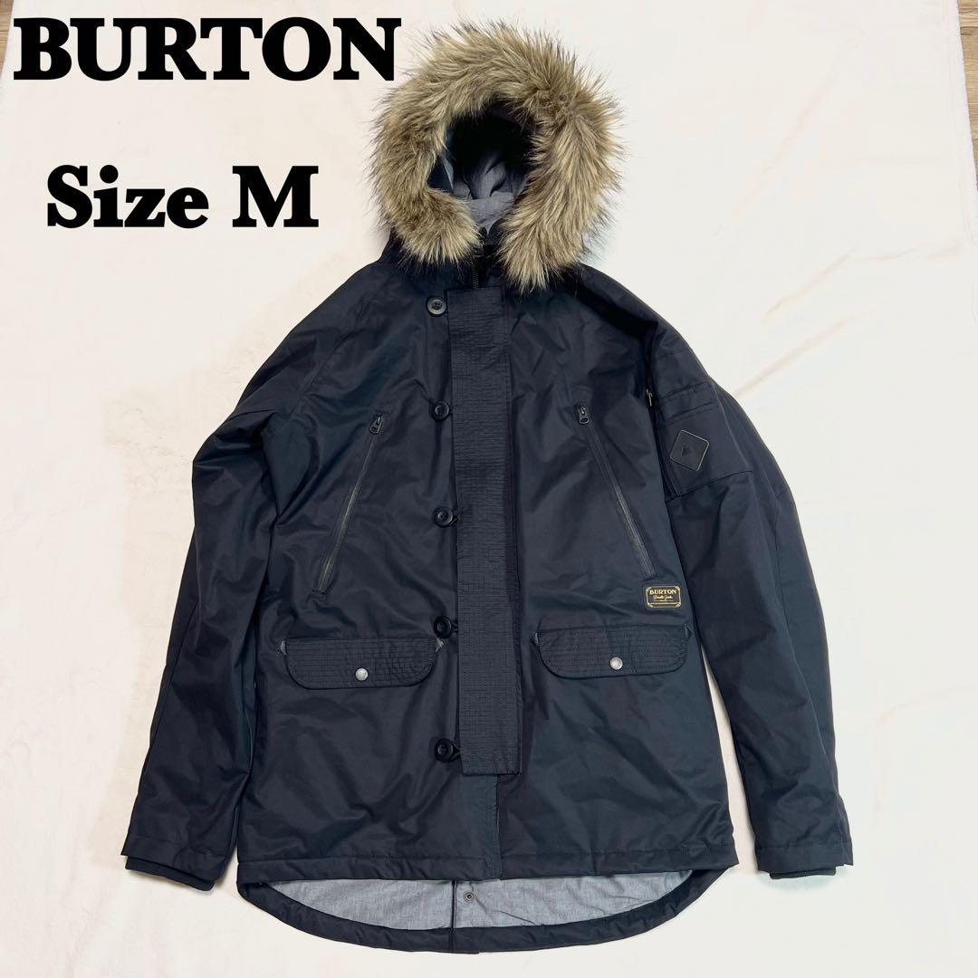 【良品】バートン ジャケット ファー付き
