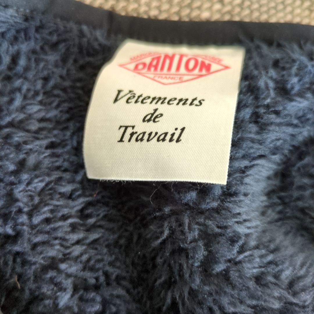 DANTON フリースジャケット ネイビー 38