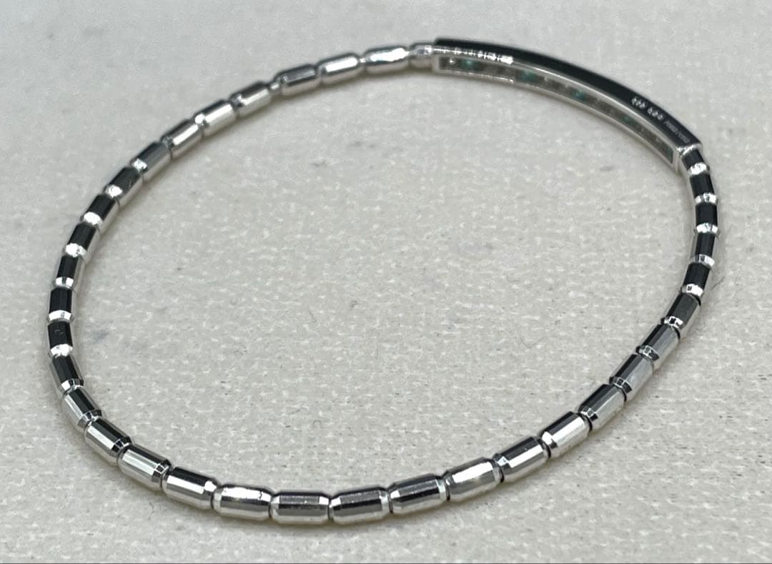 専用JL82★高級 パライバトルマリン0.11ct D pt ブレスレット 鑑付