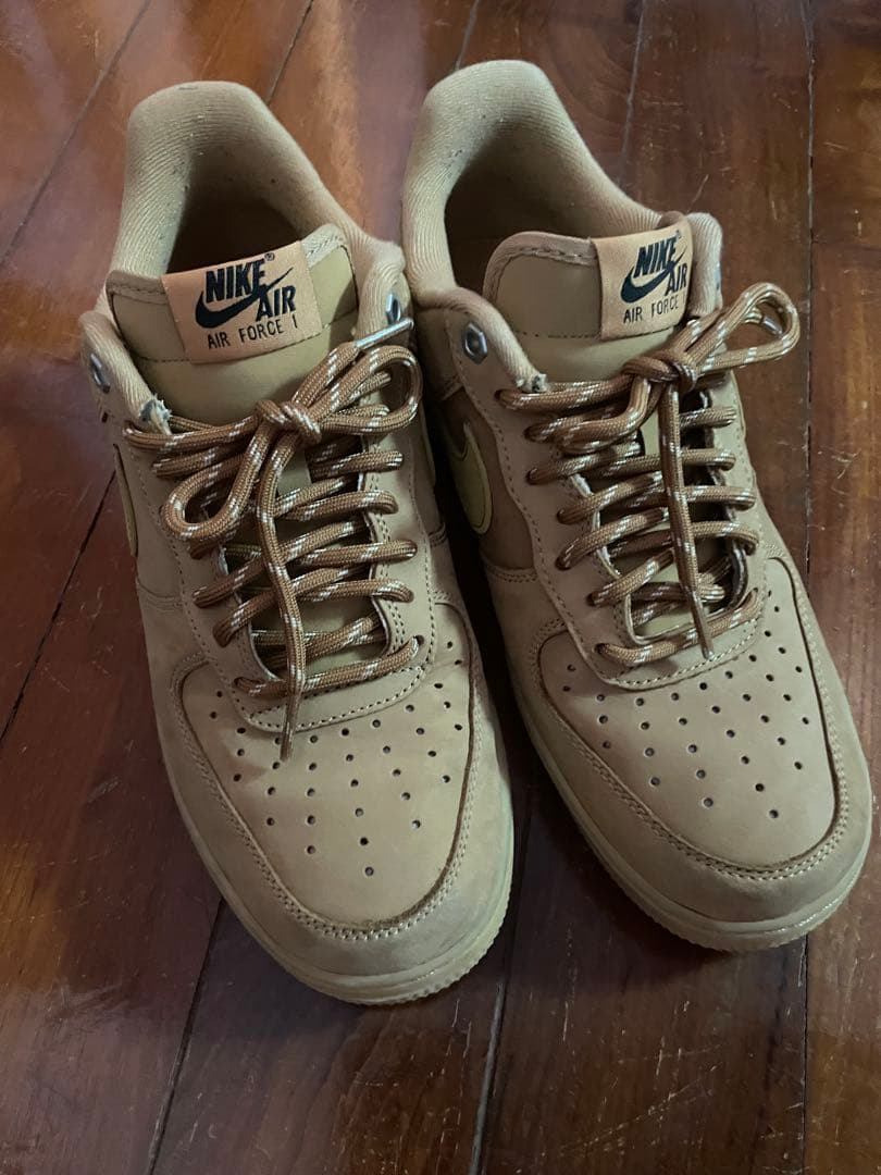 NIKE AIR FORCE 1 AF1 LOWウィート ブラウン FLAX