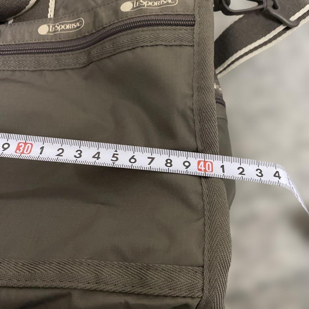 未使用に近い　レスポートサック　2wayミニボストンバッグ　マザーズバッググレー