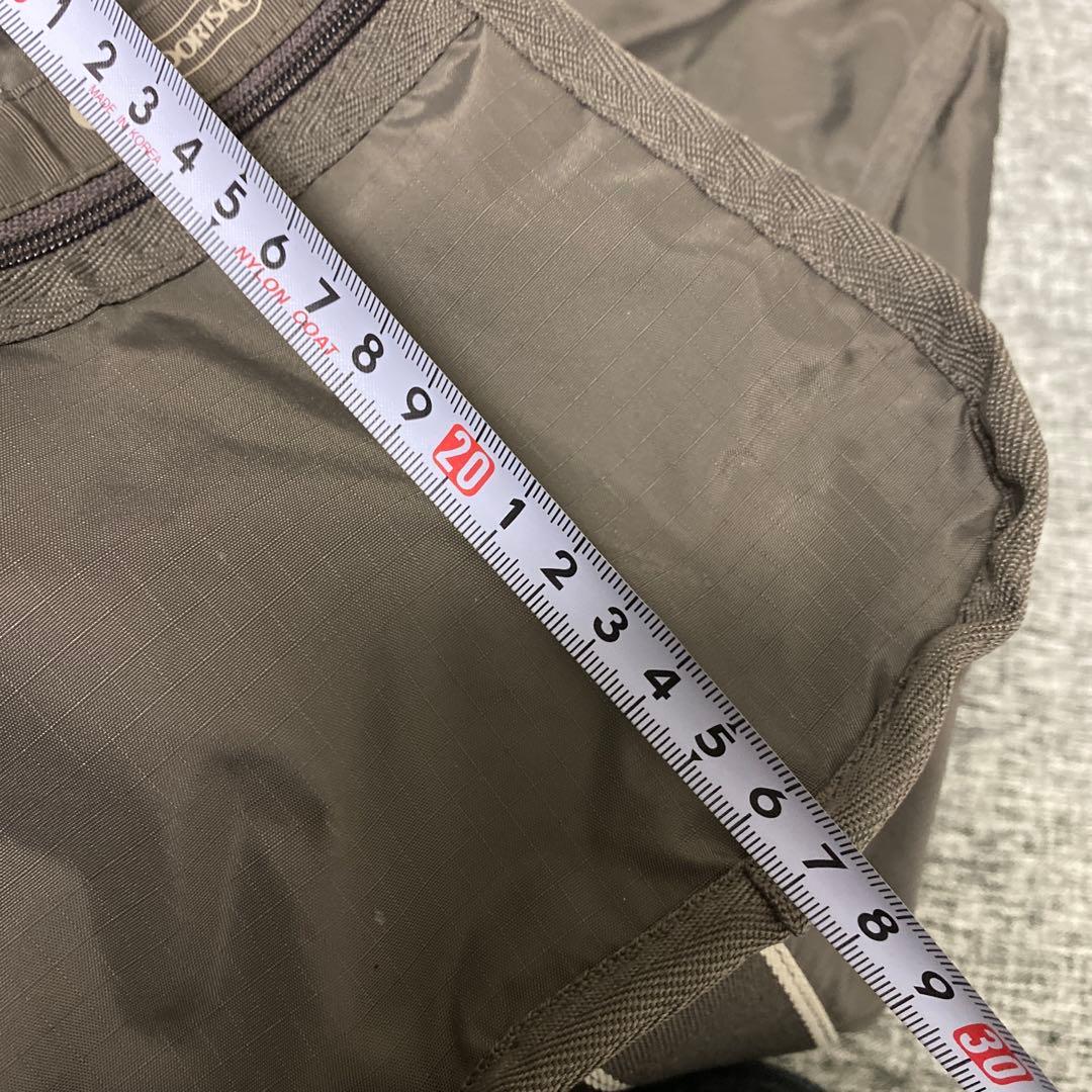 未使用に近い　レスポートサック　2wayミニボストンバッグ　マザーズバッググレー