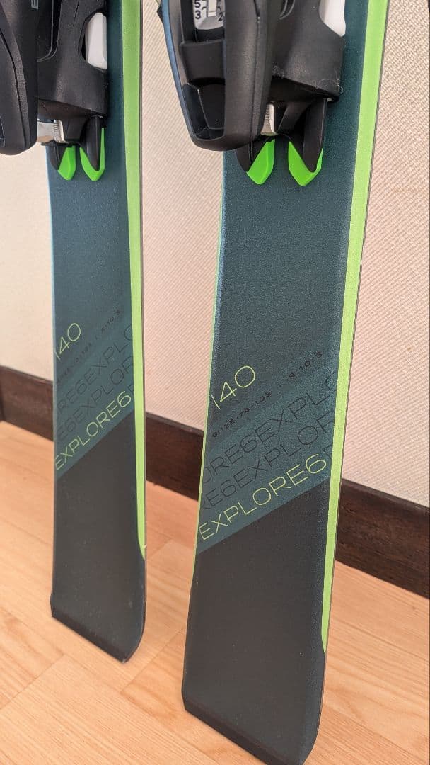 ⭐美品⭐ELAN スキー板 ビンディング付き Exprore6 140cm