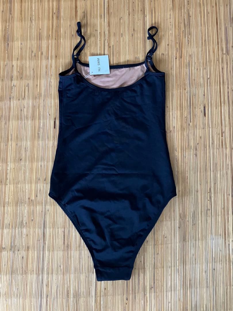 nu swim ブラック ワンピース 水着
