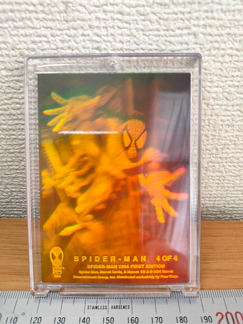 スパイダーマン 3Dホログラムカード　3枚