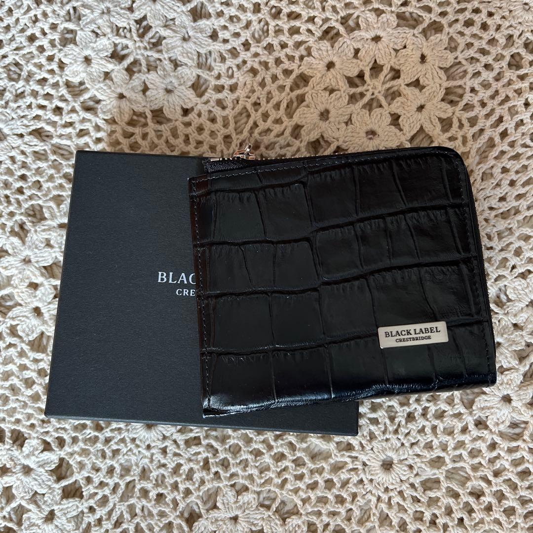 BLACK LABEL CRESTBRIDGE L字ジップ ウォレット 財布