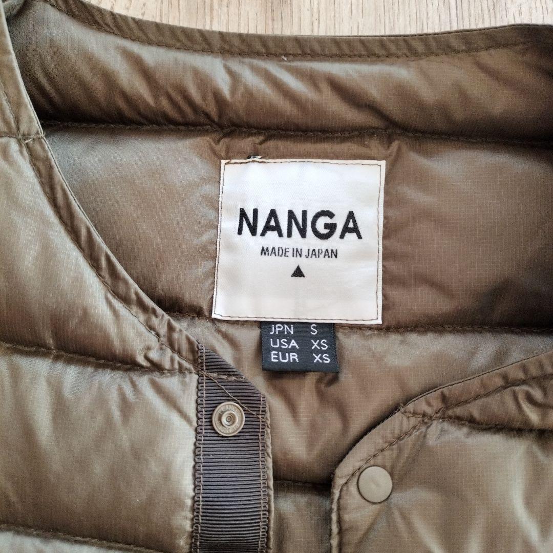 ナンガ　NANGA ダウンベスト S