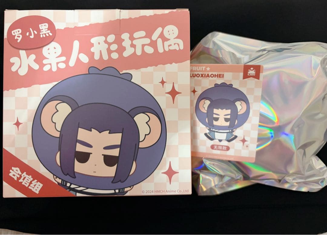 【正規品】羅小黒戦記　水果人形　ムゲン　シャオヘイ　シュイ　3セット