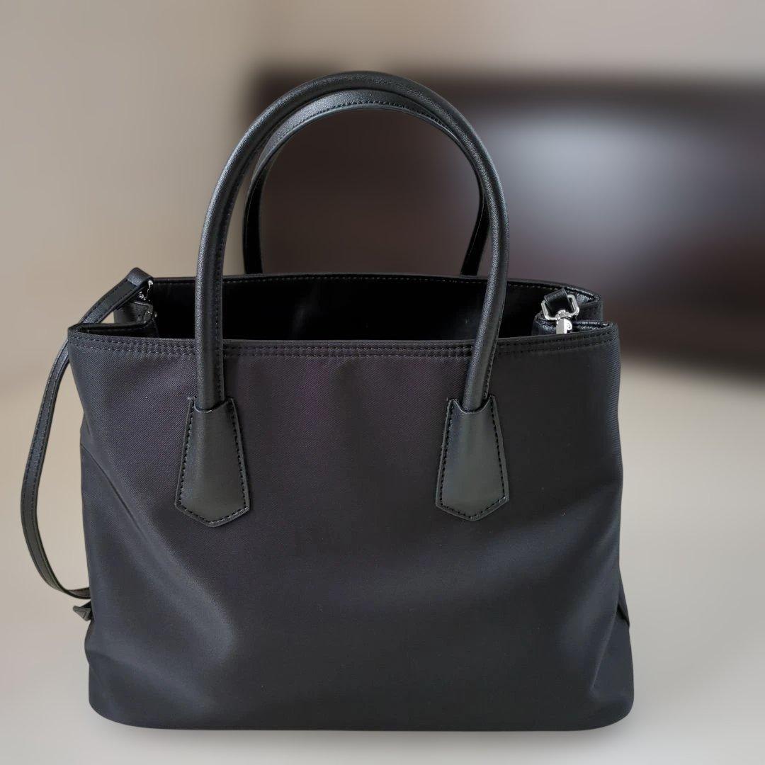 PRADA ブラック ナイロントートバッグ ショルダーバック