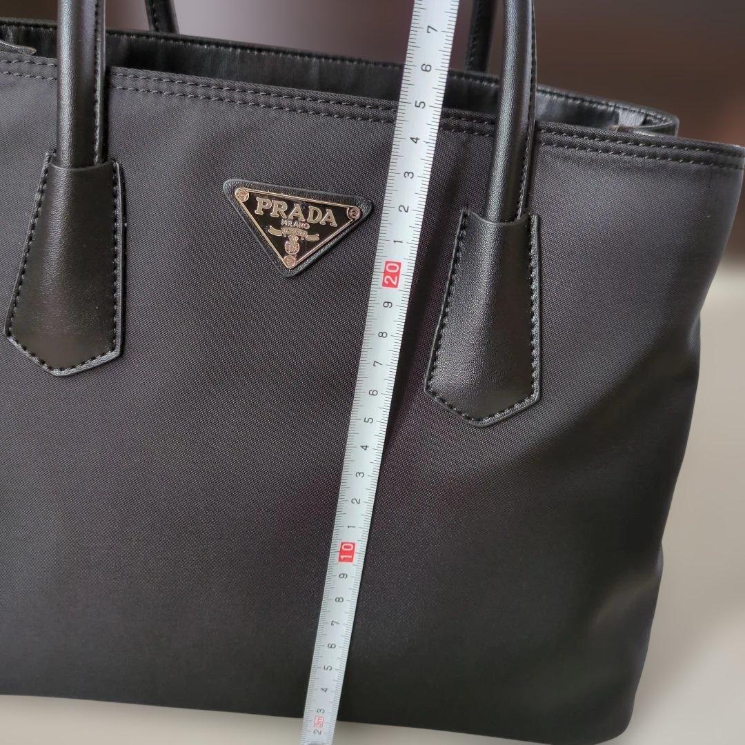 PRADA ブラック ナイロントートバッグ ショルダーバック