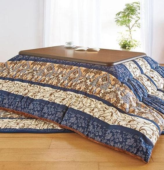 【アウトレット】あったかふっくらこたつ布団5点セット☆彡サラサネイビー