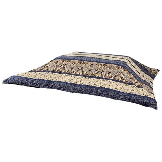 【アウトレット】あったかふっくらこたつ布団5点セット☆彡サラサネイビー