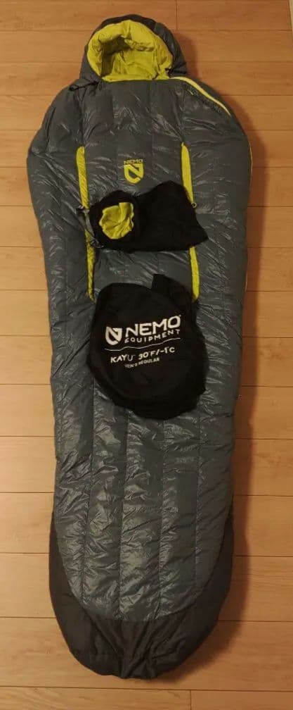 ニーモ KAYU30(カユ30) 寝袋