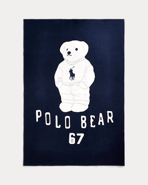 ピクニック等最適♪完売品 ★RALPH LAUREN ポロベア ブランケット