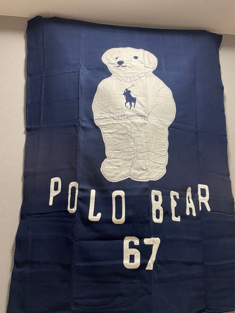 ピクニック等最適♪完売品 ★RALPH LAUREN ポロベア ブランケット
