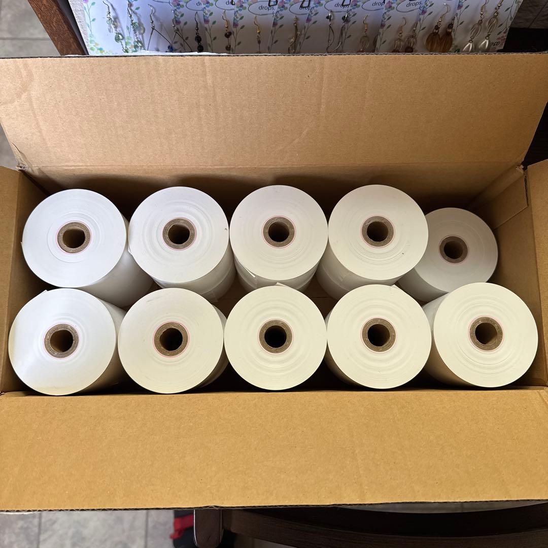 SHARP XE-A147 レジスター 本体とレシート用紙19巻付き