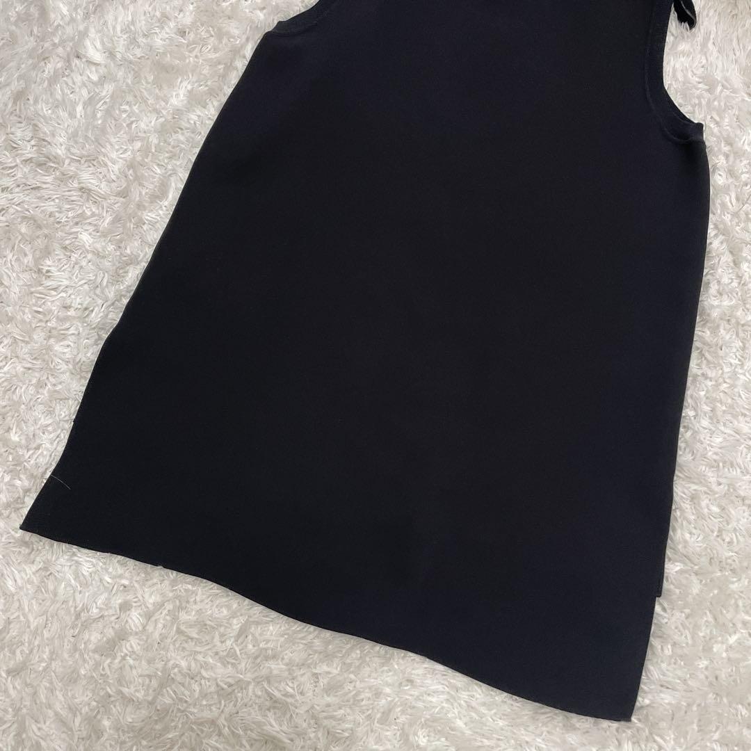 完売品✨美品 22SS Theory スリーブレス クルーネック シェルトップス