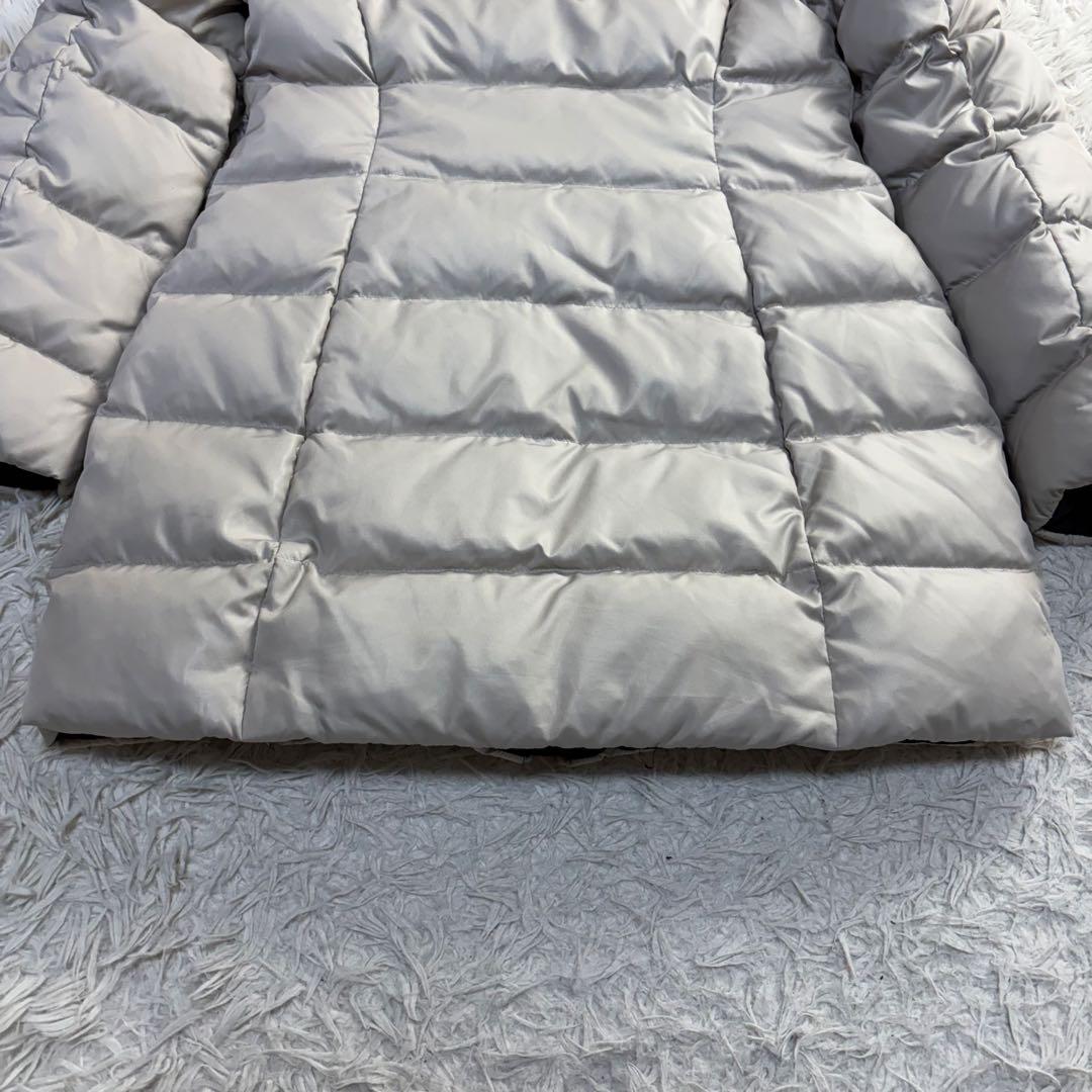 マックスアンドコー XL ロングコート 42 グレー系 フード付き