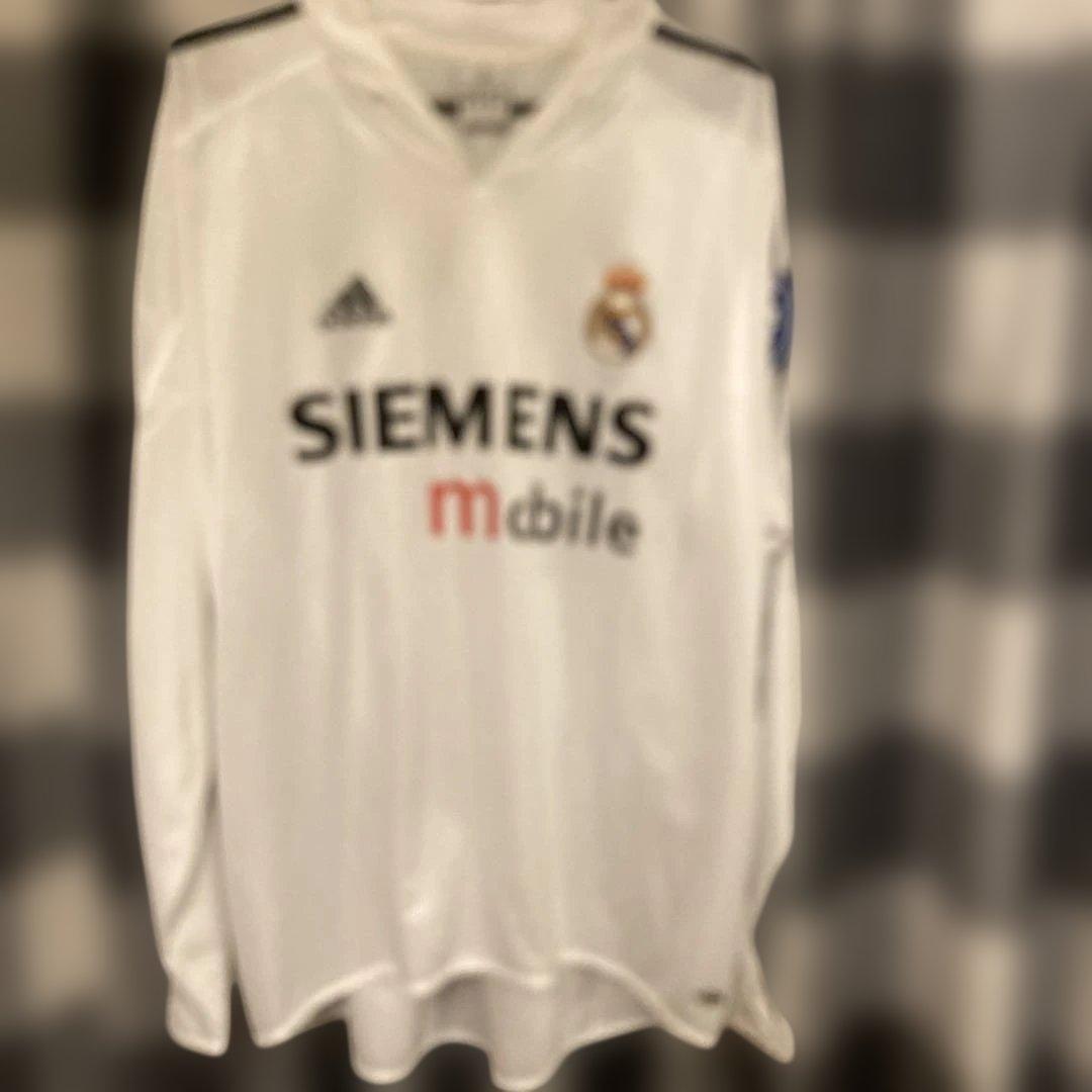 Real Madrid RAUL 7番 長袖シャツ