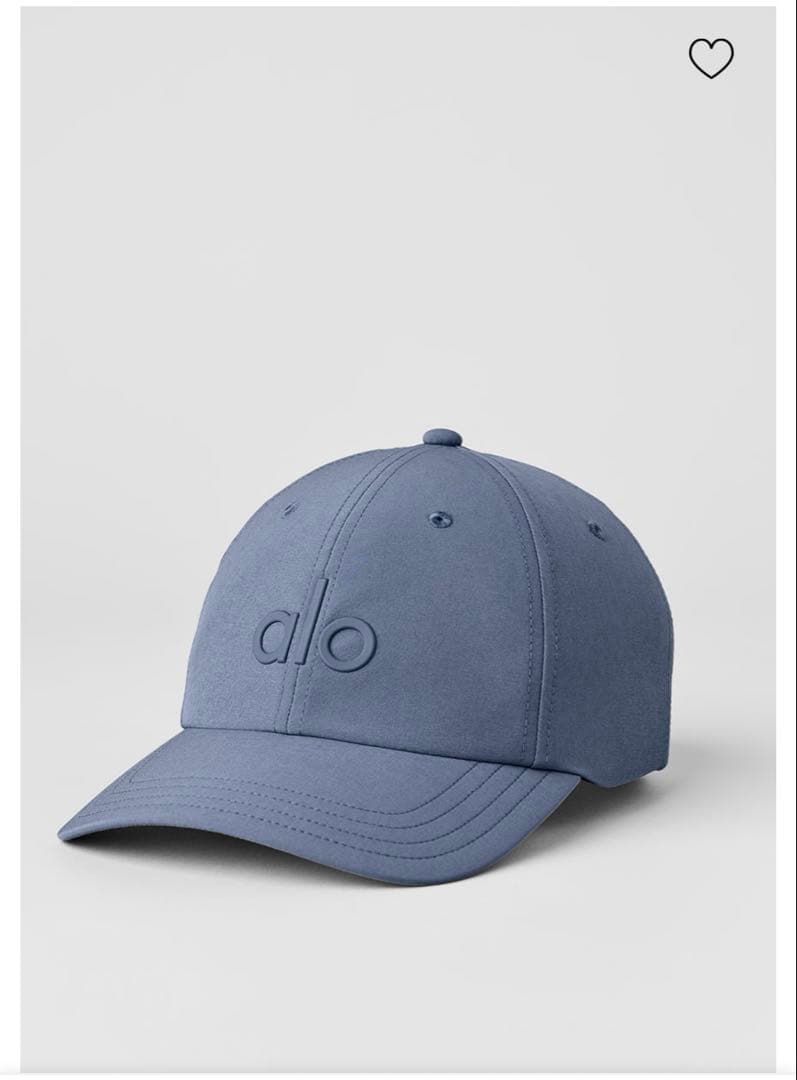 【新品未使用】alo ダークブルー キャップ