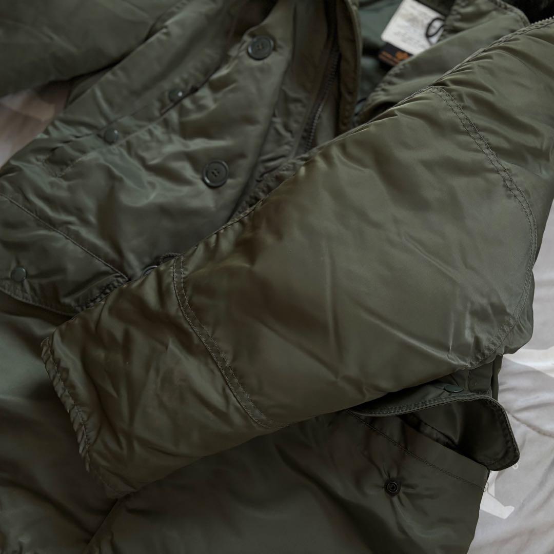 【新品未使用保管品】90s USA製 ALPHA N-3B ミリタリージャケット