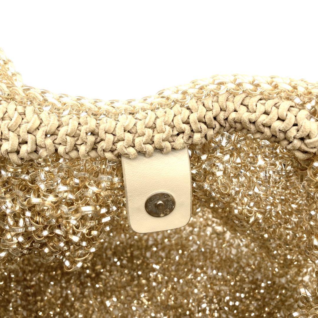 ANTEPRIMA ヴォルーメ　ワイヤー　トートバッグ　ハンドバッグ　チャーム付