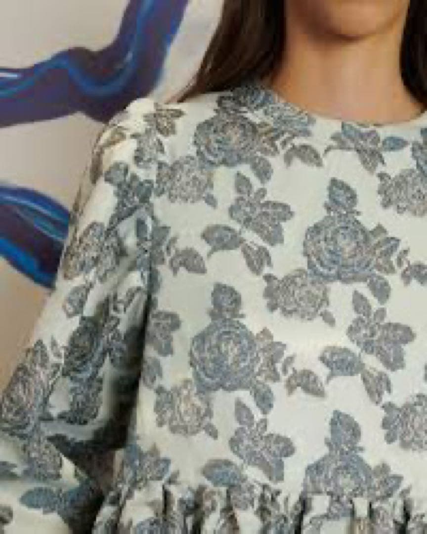 ワンピース POPPY X SISTER JANE JACQUARD MINI DRESS