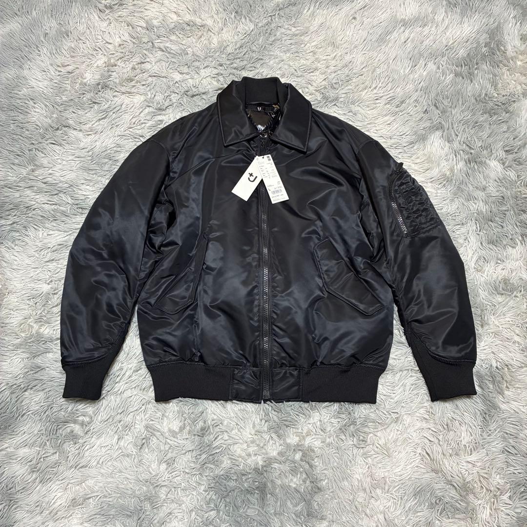 【新品未使用】UNIQLO ＋J ダウン リブブルゾン〈定価14,190円〉