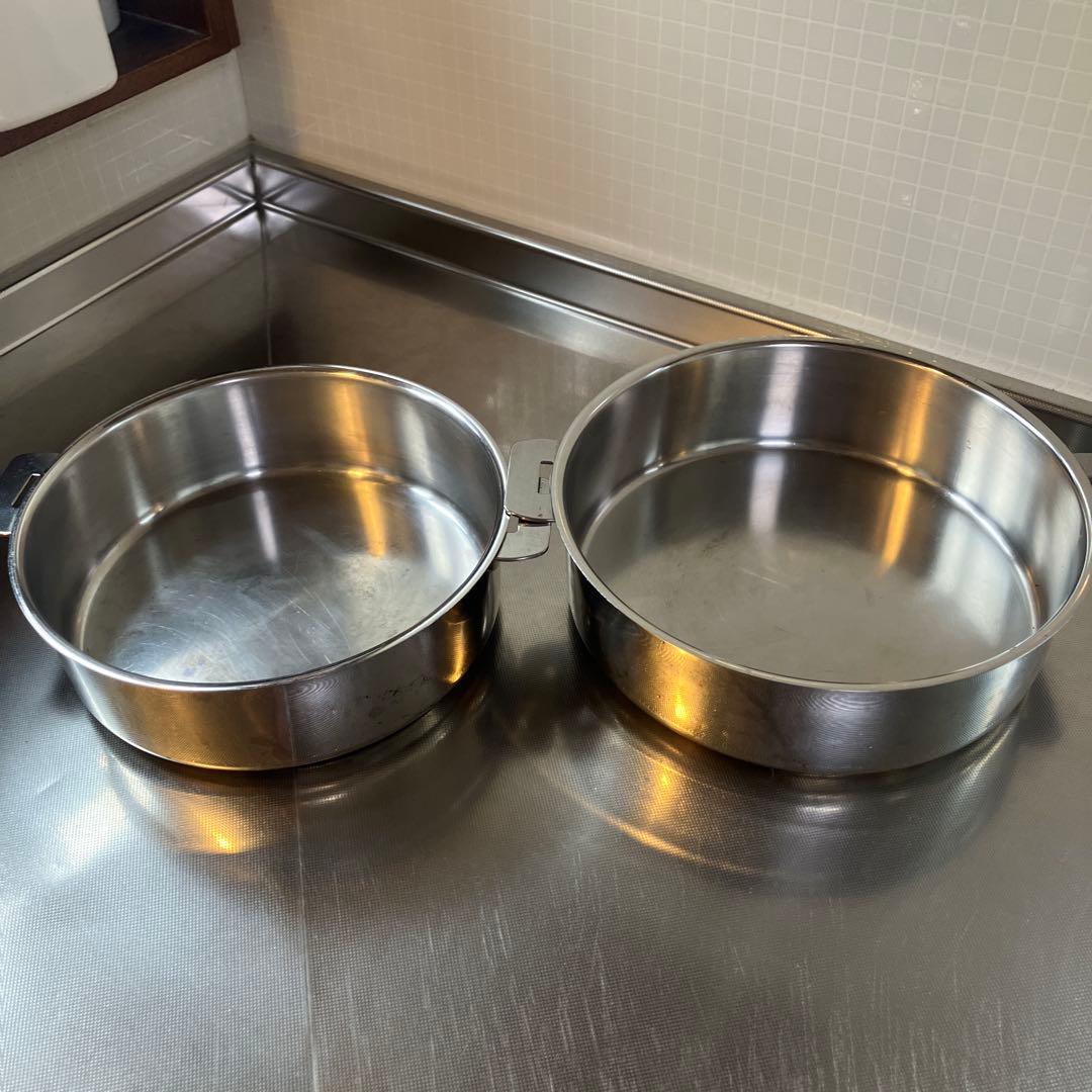 CRISTEL classique 両手鍋 2点セット 浅鍋 22cmのみ蓋つき