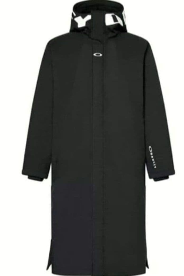出品6日まで【新品未使用】オークリー　ロングコート Mサイズ ベンチコート 黒