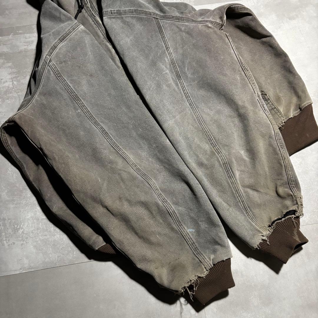 カーハート carhartt アクティブジャケット　ワークジャケット　ベージュ