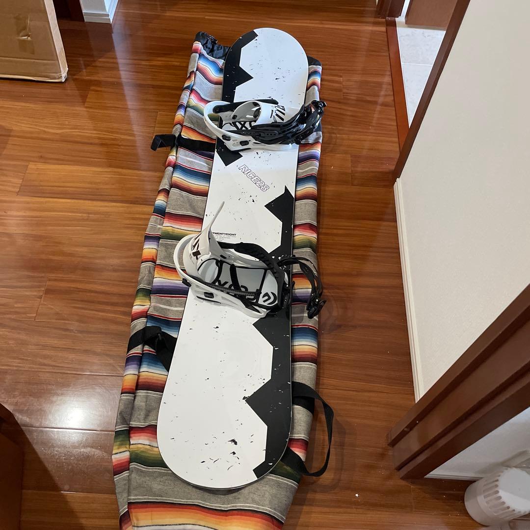 【使用1回】RICE28 22-23 150 & FLUX DS バインディング