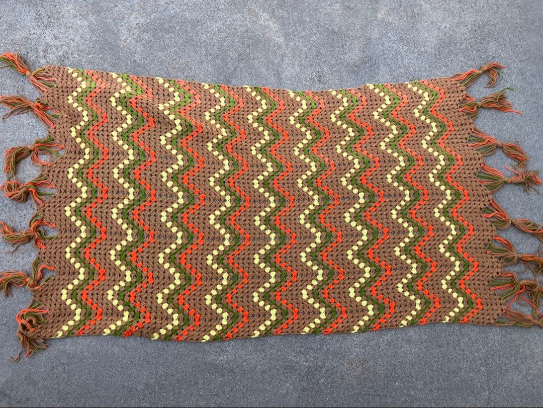 その他 USED FRINGE BLANKET