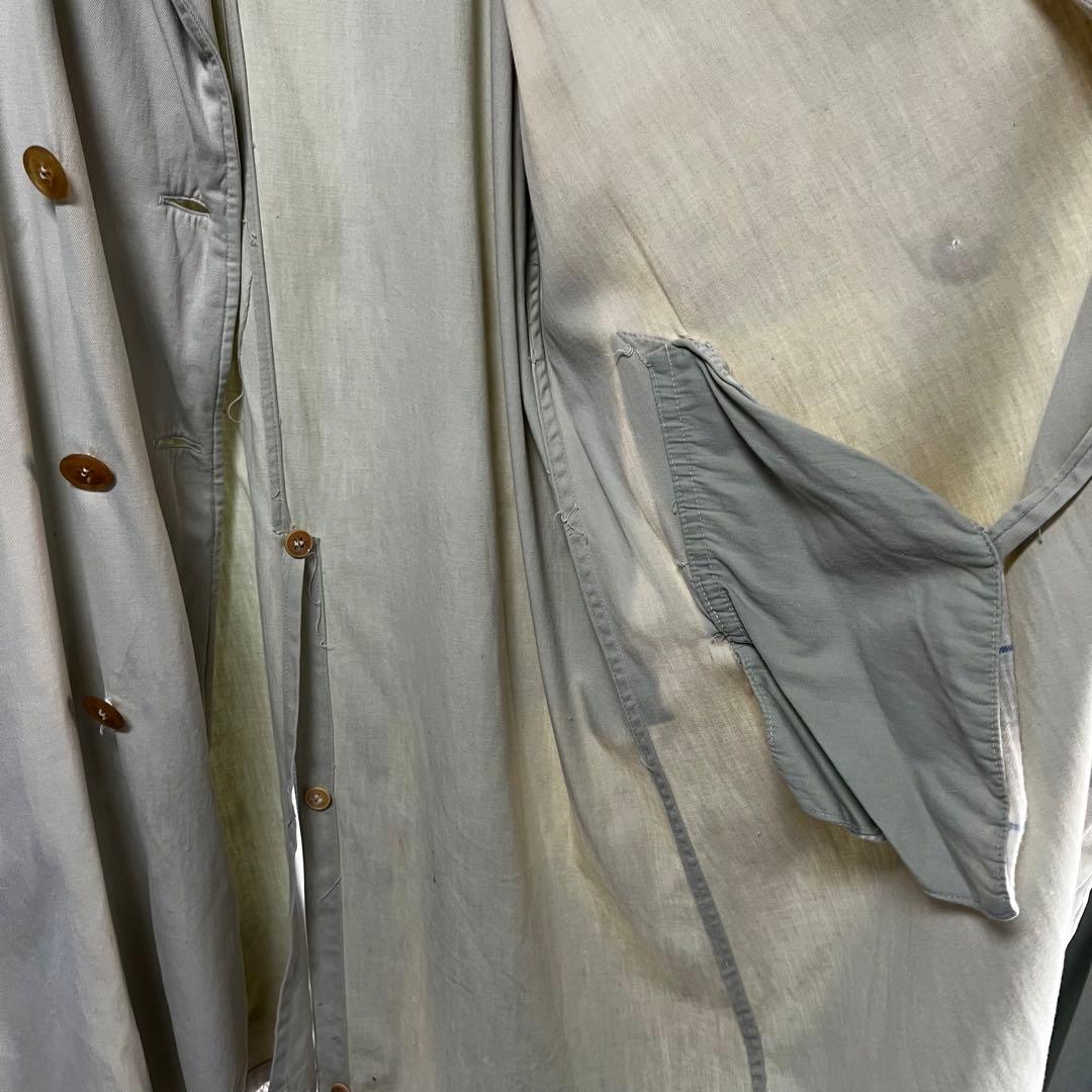 30s 40s french vintage トレンチコート ベージュ