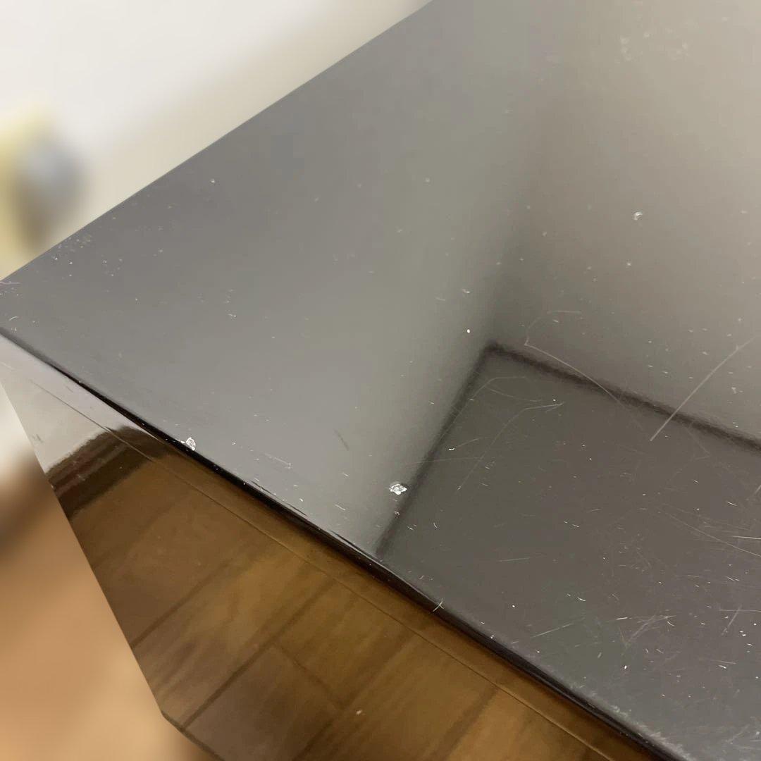 ⭐︎搬入、設置はメルカリ便の人がしてくれます⭐︎テレビ台　収納付き　ブラック